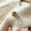 Printemps femmes gilet fausse fourrure de vison luxueux gilet à simple boutonnage pull tricoté sans manches surdimensionné veste C-260 210909