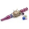 Multicolor Animal Pattern With Pendant Cigarette Holder Pipe New Detachable Cleaning Pipes Smoking Accessories XG0094