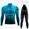 HUUB hommes hiver cyclisme Jersey ensemble Ribble Weldtite à manches longues polaire vélo de route chemise costume vtt Maillot Culotte cyclisme vêtements