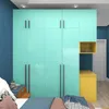 Wallpapers Shiny Paint Flash Self-Adhensive Oil: PVC Muursticker Keukenkast Kabinet DIY Home Decoratieve films