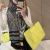 Модный шарф Дизайнерские шарфы Шелковая шаль Письмо Реверсивный дизайн для мужчин и женщин Кашемир 8 цветов Высочайшее качество