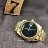 Top reloj impermeable Hombres Daydate Automático 18k Oro Zafiro Cristal Inoxidable Deportes Masculino 36mm 40mm Relojes de pulsera de lujo para hombre watche247J
