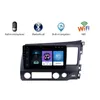 Lettore radio GPS dvd per auto Android per HONDA CIVIC (RHD) 2006-2011 con supporto USB WIFI Mirror Link Telecamera per la retromarcia da 10,1 pollici