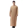 Uomini Islamico Musulmano Caftano Vintage Manica Lunga Stand Collare Stampato Abiti Caftano 2020 Dubai Abaya Arabo Mens Jubba Thobe INCERUN