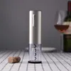Intelligente automatische elektrische Weinöffner USB wiederaufladbare Weinflasche Korkenzieher Folienschneider Set Rotweinöffner Küchenbar Werkzeug 210915