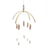 Bed Bell Wood Bead Mobiles Soggiorno per bambini Decorare Accessori Negozio Puntelli fotografici Wind Chime More Design 15 5zl Y2