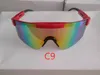 316 lunettes expédition rapide couleur lunettes de soleil 25 Original vtt lunettes de vélo coupe-vent Ski Sport non polarisé UV400 pour hommes/wo