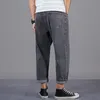 Classic Business Męskie Dżinsy Casual Harlan Spodnie Duży Rozmiar Odzież dla 140 kg Grube Mężczyźni Pantalons de Grande Taille Wall Hommes