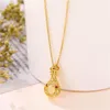 Pendant Necklaces Low Price Jewelry High-Quality Cat's Eye Lute Women's Gold Zircon Clavicle Female Torque Wedding Necklace For Women Girls