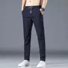 Jantour Brand Otoño Pantalones casuales para hombres Pantalones para hombres Pantalón masculino Slim Fit Trabajo Elástico Cintura Pantalones para correr Tallas grandes 28-38 211112