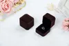 Jewelry Storage Box Flannelette Ring Boxes