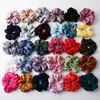 38 stilar sammet scrunchie kvinnor tjejer elastiska hår gummiband tillbehör tie rep lady hästsvans hållare m3630