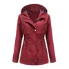 Women's Trench Coats European Code Raincoat In The Long Coat Hooded Thin Women Cross A Generation Designer Clothes