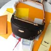 Unisex Bel Çantaları Kadın Mizaç Bumbag Kahverengi Çiçek Klasik erkekler Crossbody Fanny Paketi çanta Yüksek Kaliteli bayanlar Rahat Omuz çantası M43644