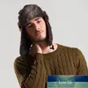 Bombacı şapka kulak flap ile erkek kış faux deri kürk Rus kulaklığı trapper kap aviator polar bere erkek fabrika fiyat uzman tasarım kalite son stil