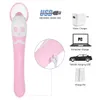 OMYSKY Zuigen Vibrator Pijpbeurt Tong Vibrerende Tepel Sucker Volwassen Orale Likken Clitoris Vagina Stimulator Speelgoed voor Vrouwen Q0515258B