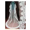 Voile de mariée de mariage 3 et 5 mètres de long une couche blanc ivoire accessoires élégants Velos De Novia voile de mariée