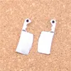 120 adet Antik Gümüş Bronz Kaplama Mutfak Bıçağı Et Cleaver Charms Kolye DIY Kolye Bilezik Bileklik Bulguları 23 * 9mm