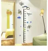 子供用客室用ウォールステッカーモンキーキリンハイツメジャーウォールステッカー3 dウォールステッカーベッドルーム装飾3Dアクリル壁紙210615