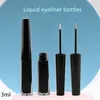 Wholesale 3ML пустые пробирки для глаз бутылки черные тара контейнеры для глаз для глаз ресница рост жидких трубок для макияжа пакеты