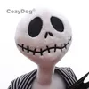 20-50cm The Nightmare before Christmas Skellington Jack Plush Toys Peluche Ghost Dog Zero Doll Women Kids Birthday Gift 201204