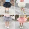 Children's Skirt Autumn Girl Half-length Princess Peng skirt Kids Pretty Skirts 210702