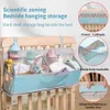 Baby Bed Storage Bag Infant Crib Hanging s Newborn Diaper Nappy Bedside Clothing Organizer Rack Bedding for Babies