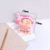 20 SZTUK Składniki żywicy Cartoon Pig Cap Girls Cabochon Scrapbooking Papier DIY Rzemiosło Telefon Shell Decor Włosy Broszka Zabawki Dla Dzieci Ornament