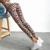 WOMENGAGA Girls Leopard Peach Hip Lifting Fitness Pant's Winter High Waist Sexy Tight Running Leggings Korean D6YU 210603