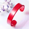 New Simple Women Acrylic Bangles Bracelets Round Cuff Open Bangles Pure Color Resin Charms Trendy Wedding Luxury Brand Jewellry Q0719