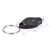 Flashlights Torches 4/10pcs Plastic LED Keychain Ultra Bright Key Ring Mini Light Torch For Purse Bag Car (Black Shell White Ligh