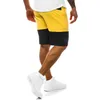 Men Jogger Shorts Colorblock Man Sports Shorts Track Pants Workout Male Summer Bermudas Cotton Shorts Male Chores Para Hombre 210603