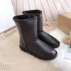 Kadınlar Avustralya Kış Üçlü Siyah Kıçnut Pembe Donanma Gri Bej Mor Moda Klasik Klasik Ayak Bileği Kısa Boot Kadınlar Bokd8q#