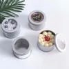 Бутылки для хранения JARS 10/20 шт. 200 мл Пустая пополняемая оловянная коробка алюминиевая свеча с крышкой торт для губ горшок крем для банка макияж