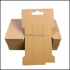 Price Tags Card Jewelry Packaging & Jewelryjewelry Kraft Cards For Aessories Display And Organizing Rectangar Paper Cardboard Hair Bow Hold