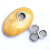 Mini Portable Topaz Palm Gemstone Pipes for Smoking With 3pcs Free Filters