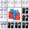 NCAA Erkek Filmi Space Jam 2 Jersey Bugs Bunny ekibi D.DUCK'u ayarlıyor! Taz 1/3 Tweety 22 Bill Murray 10 Lola Basketbol Formaları