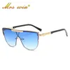 Солнцезащитные очки дизайн объединенные очки женские классические мода металлическая рамка океанское покрытие стимпанк авиации