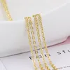 Chains Wholesalers Direct Supply European And American Fashion Simple Necklace Set Clavicle Necklaces Women's Environmental Protection Flat Q Chain