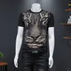 leopard shirt male