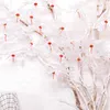 300 cm Artificielle Faux Feuillage Plante Flexible Fleur Vignes Real Touch Branches Liana Tenture Rotin Décoration De Mariage 210624