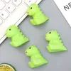 20 pçs / set mini Dinossauro Dinossauro Squishy Brinquedo Antistress Ball Squeeze Rising Abract Soft Stress Relief Toys Brinquedos Engraçados Presente Engraçado Mochi 0420