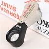 10/20 / 30x Professionele Vergrootglas Vergrootglas LED UV Licht Sieraden Diamond Loupe 21mm Achromatisch Triplet Lens Optisch Glas