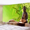Индийский Будда медитации дома украшения гобелен мандала гобелен хиппи богемный декоративный йога коврик для коврика спальни 210609