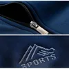 Mannen Sportswear Set Merk Mens Trainingspak Sporting Fitness Kleding Twee stukken Lange Mouwen Jas + Pants Casual Heren Track Suit 201119