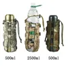 Outdoor Bags 2021 Tactical Molle Water Bottle Pouch Oxford Military Canteen Cover Holster Travel Kettle Bag With System