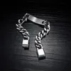Link, Chain 2021 Trendy Cuban Men Magnetic Attraction Bracelet Classic Stainless Steel 11mm Width For Jewelry Gift
