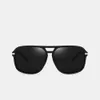 Fashion Men's Sunglasses Retro Large Frame Polarized Sunglasses For Outdoor Driving Travel