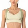 Sport Underkläder Kvinnors Yoga Tank Toppar Running Fitness Shock Fast Patchwork Gym Vest Gathers High-Strength Bra Shirt