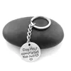 Vintage Silver Plated 6 Style Fun Lettering Dogs Key Chain For Women Girls Men Pet Dog Keychains Cute Keyring Christmas Gift